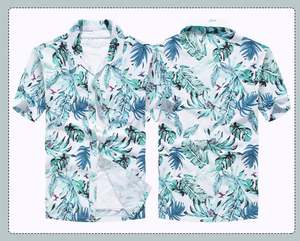 Hot Sale <b>Beach</b> Casual Short Sleeve Printing Clothing Floral <b>Shirts</b> Plus Size <b>Men's</b> <b>Shirts</b> - Product Image 4