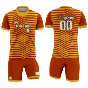 Custom Football Uniform Factory <b>Soccer</b> Teamwear With Sublimated Jersey Shorts And Socks Set - Product Image 1