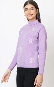 Suéter de cuello alto de punto grueso de alta calidad para invierno, elegante para la oficina, de proveedor indio a precio mayorista. - Product Image 5