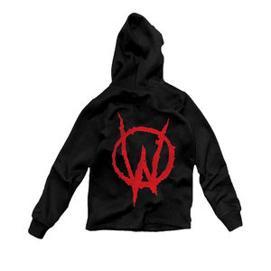 Sudadera con Capucha Gráfica para Hombre, Oversize, Estilo Urbano, Estampada, Casual, de Manga Larga, de Forro Polar - Product Image 2