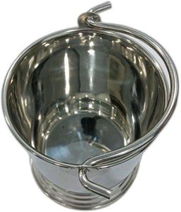 Cubo Balti de Acero Inoxidable con Asa de Cobre, Apto para Lavavajillas, para Servir y Almacenar Alimentos, Platos de Curry, para el Hogar y Restaurantes, Suministro al por Mayor - Product Image 5