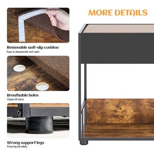 Lit surélevé multi-niveaux pour chien avec éponge antidérapante, idéal pour lits superposés, niches et meubles pour animaux de compagnie - Product Image 5