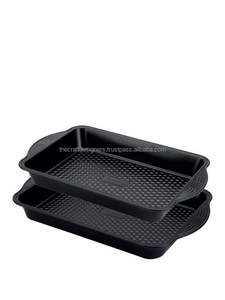 Nouveau modèle Vente en gros en usine Plat de cuisson carré blanc métallique émaillé Passe au four Ustensiles de cuisine modernes Plateau de cuisson - Product Image 5