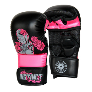 Guantes de Sparring de Piel de Primera Calidad para MMA, Medios Dedos, Impermeables, Transpirables, para Uso Diario, para Mujer - Product Image 1