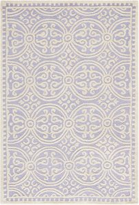 White Purple Wool Premium Quality Luxury Designer Soft Plush <b>Carpet</b> Custom Size for Home Use Eco-Friendly PET Friendly Fire - Product Image 1