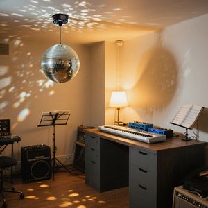 Grande Palla Specchiata da Discoteca da 12 Pollici 27BAL002-12IN-11 Versione Aggiornata per Forniture Promozionali per Feste - Product Image 6