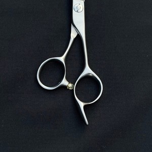 5.75" Professional Beauty Japanese Stainless Steel Right-Handed Sharp Straight Blade <b>Mirror</b> Polish Non-<b>Foldable</b> Hair Scissors - Product Image 4