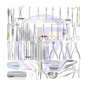 ชุดเครื่องมือผ่าตัดเสริมจมูกและศัลยกรรมจมูก ระดับทางการแพทย์ 81 ชิ้น - Product Image 2