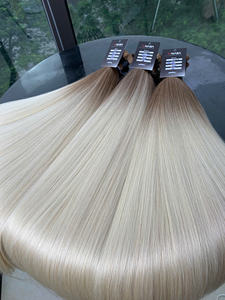 Extensiones de Cabello Vietnamita Virgen al 100%, Sin Procesar, de Doble Trama, de la Mejor Calidad, Puntas de Cabello Súper Doblemente Tramadas - Product Image 2