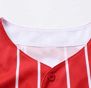 Urban Style Baseball Jersey - Hip Hop Fashion Sporty Shirt - Breathable Dry Fit Mesh <b>Top</b> for Casual Streetwear Look - Product Image 5