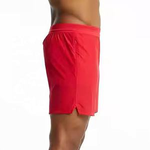 Short décontracté pour homme Short rouge de fitness et de course à pied Short de sport pour homme à séchage rapide avec poches - Product Image 4
