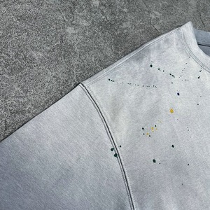 Camiseta de Hombre de Corte Cuadrado 100% Algodón Pima Orgánico, Camiseta Deportiva Personalizada de Felpa Francesa, 300 Gsm, Camiseta Extra Grande - Product Image 2
