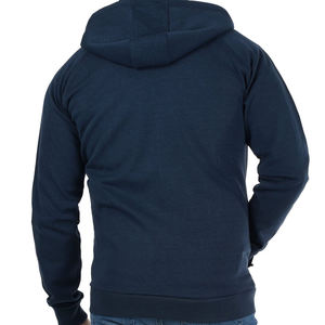 Sudadera Clásica Ligera para Hombre, Mezcla de Algodón, Felpa Francesa, Corte Holgado, con Capucha y Bolsillo Canguro - Product Image 3