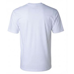 <b>White</b> Mens Plain Crew Neck Short Sleeve T Shirt Soft Cotton Casual Basic Tee Lightweight Breathable Summer Everyday Wear Custom - Product Image 2