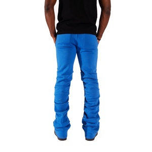 Pantalons de survêtement de couleur unie, jogging personnalisé, vêtements de rue pour homme, pantalon d'entraînement, jogging personnalisé, logo personnalisé, anti-rides/anti-rides - Product Image 3