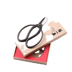 Ikebana-Tijeras de bonsái tradicional, herramientas de flores de jardín de acero forjado de carbono, floristería profesional - Product Image 2