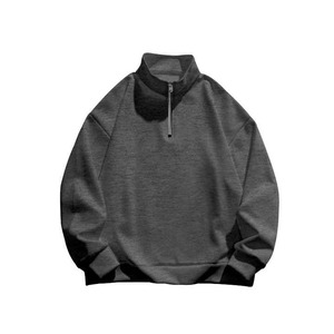 Sweat-shirts pour hommes personnalisés à bas prix, unis, col rond, blancs, 100% coton, doublés en molleton, écologiques - Product Image 3