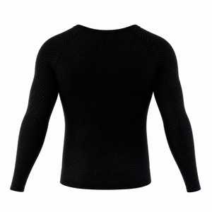 Camiseta de Compresión Personalizada para Hombre, Manga Larga, para Entrenamiento de MMA y BJJ, Spandex/Poliéster 220g, Sin Costuras, Transpirable, Ligera y Resistente - Product Image 6
