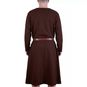 Túnica Medieval de Lana de Manga Larga para Hombre y Mujer, Disfraz Vikingo para Ferias Renacentistas, Ropa para Reenactaciones y Fiestas Temáticas - Product Image 4