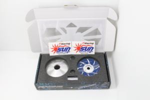 Kit de Polea de Transmisión CVT de Acero SUN Racing Taiwan SKYDRIVE125, Nuevo para Scooter Suzuki, Alto Rendimiento, Aceleración Suave, Modificación - Product Image 5