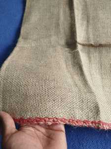 Bulk Transport Heavy Duty Eco-Friendly Disposable Biodegradable Jute Bag 40kg Capacity Rice Grain <b>Flour</b> Industrial Use - Product Image 2