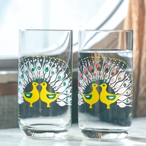 Vaso Retro Aderia 10, Hecho en Japón, Vaso Mágico que Cambia de Color, Estilo Retro Showa, Impreso a Mano - Product Image 6