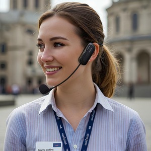 [EARZONE] LiberLink ชุดอุปกรณ์นำเที่ยวไร้สายพร้อมบลูทูธ ระบบสื่อสารสำหรับทัวร์  ตัวรับสัญญาณเสียงแบบไม่จำกัดจำนวน - Product Image 4