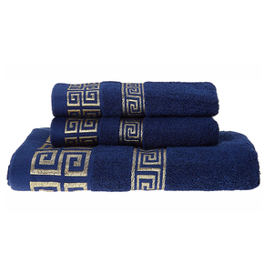 OEM Custom Logo Embroidery Patch Quick-Dry Black <b>White</b> Knitted Cosmetic <b>Towel</b> Absorbent Customizable Logo Wholesale Price - Product Image 3