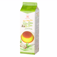 Crème de coco pandan de haute qualité en gros pour boissons et produits laitiers, crème d'œuf non cuite 1KG HALAL OEM/ODM pour boulangerie, offre spéciale