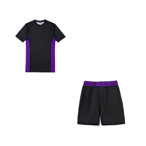 Mens Custom BJJ Rash Guard & <b>Shorts</b> Set MMA No-Gi <b>Grappling</b> Uniform Fully Sublimated Fight Wear OEM ManufacturerMens Custom BJJ - Product Image 2