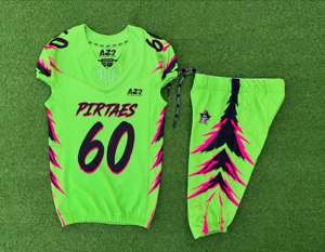 Uniformes de Fútbol Americano Juvenil, Conjunto Completo, Logotipo Personalizado, Impresión Digital, Impresión por Transferencia de Calor, Manga Corta, Secado Rápido - Product Image 1