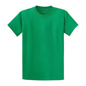 Camiseta de Hombre, Corte Regular, 100% Algodón, Estilo Urbano, Lisa, Cuello Redondo, Verano, Moda, Teñido Liso, Peso Pesado 200g, Manga Corta - Product Image 5