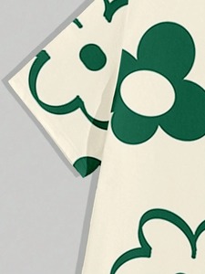 Ensemble décontracté d'été 2 pièces pour homme avec t-shirts à manches courtes et shorts imprimés, couleurs et logo personnalisés, tissu tricoté - Product Image 4