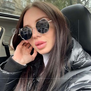 Lunettes de soleil pas chères pour femmes, lunettes de soleil tendance en métal, lunettes de soleil de créateur pour femmes, lunettes de soleil tendance - Product Image 3