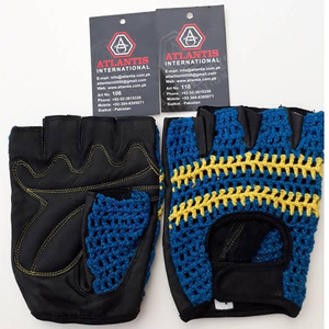 Nouveaux gants de cyclisme demi-doigts de très haute qualité, design personnalisé, prix abordable, paume en microfibre, respirants, séchage rapide, unisexe, légers - Product Image 5
