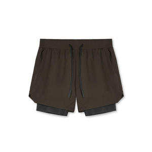 Pantalones Cortos Deportivos Transpirables de Secado Rápido con Bolsillo Trasero con Cierre para Correr, Hacer Ejercicio, Gimnasio, Fitness, Casuales, para Hombre - Product Image 4