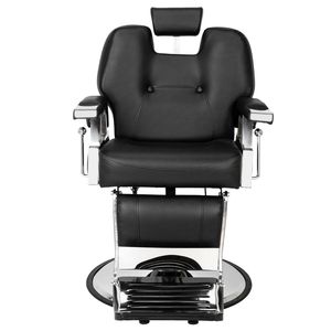 HZ8706 Sedia da Barbiere Professionale Portatile con Sollevamento Idraulico, Grande, Nera - Product Image 5