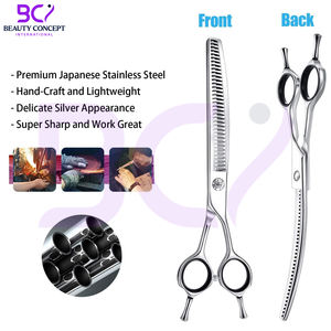 Ciseaux à effiler de 6,0 pouces avec vis réglable, ciseaux de salon pour barbier, ciseaux texturisants pour une coupe de précision - Product Image 4