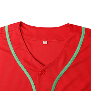 เสื้อเบสบอลโพลีเอสเตอร์น้ำหนักเบา ระบายอากาศได้ดี สีขาว สำหรับทีมทุกทีม แบบใหม่ เย็บสไตล์อเมริกัน ลดราคาพิเศษ - Product Image 5