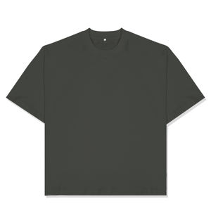 เสื้อยืดครอปทรงปกติ ผ้าฝ้ายถัก 100% สปอร์ต สตรีทแวร์ สำหรับผู้ชาย ขายส่ง รับผลิตตามแบบ เป็นมิตรกับสิ่งแวดล้อม แห้งเร็ว ระบายอากาศได้ดี ด้านหน้า - Product Image 5