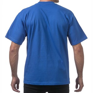 T-shirt professionnel de haute qualité pour homme, col roulé, manches courtes, 100% coton, écologique, respirant, séchage rapide, logo personnalisé - Product Image 3