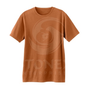 เสื้อยืดคอกลมทรงหลวมผ้าฝ้าย 100% คุณภาพสูงแบบ OEM สกรีนโลโก้แบรนด์ของคุณเองได้ เสื้อยืดลำลองสำหรับผู้ชาย - Product Image 4