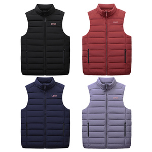 Chaleco Deportivo para Hombre, Diseño Moderno, Impermeable, Cortavientos, Acolchado, Sin Mangas, Estilo Casual para Exteriores - Product Image 2
