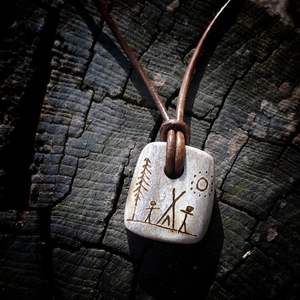 Collar Étnico Boho Chic Hecho a Mano con Cristales, Diseño Tribal Inspirado en lo Vintage, Accesorio de Moda Boho Chic - Product Image 6