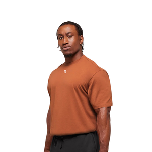 Camiseta Extra Grande de Algodón 100% Premium para Hombre, con Logotipo Bordado Personalizado, Corte Musculoso, Ropa de Gimnasio, Estilo Hip Hop Urbano - Product Image 3