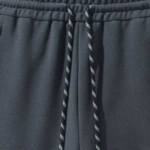 Pantalones Cortos Deportivos para Hombre, Cintura Elástica, Corte Ajustado, Bolsillo Trasero, para Maratón, Entrenamiento, Deportes de Verano, 100% Algodón, Transpirables, de Secado Rápido - Product Image 2