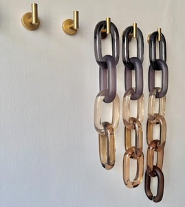 Adornos de Pared de Cadena Acrílica Modernos Personalizados, Hechos a Mano, Decoración Colgante de Resina Moderna para el Hogar, Listos para el Festival Diwali - Product Image 6