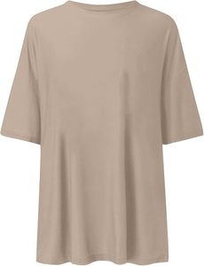 STELLAR Women's Casual Crew Neck Short Sleeve Cotton Blend <b>T</b>-<b>Shirt</b>-Soft Breathable Quick Dry Eco-Friendly Anti-Pilling - Product Image 1