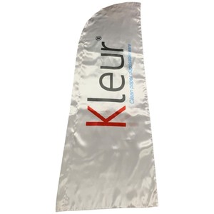 Bandera de Plumas para Exteriores del Consejo del Cáncer con Asta de Aluminio, Poliéster Blanco, Impresión Digital, Pancarta Promocional Resistente - Product Image 4