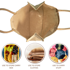 Bolsa de Compras Reutilizable JUCO con Logotipo Personalizado, Resistente al Agua, Bolsa de Supermercado Resistente para Uso en Supermercados, Comercios y Promociones - Product Image 4